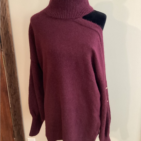 I.N.C. Open Shoulder Sweater - Picture 2 of 11